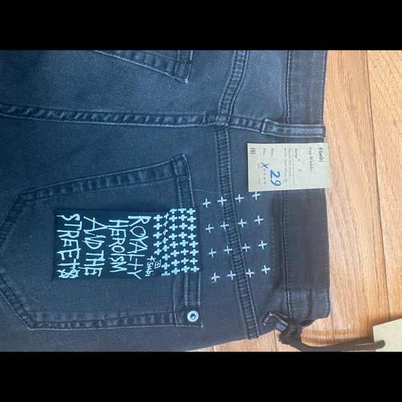 “KSUBI Van Winkle dusted black trashed” size 29 slim fit - Picture 3 of 7